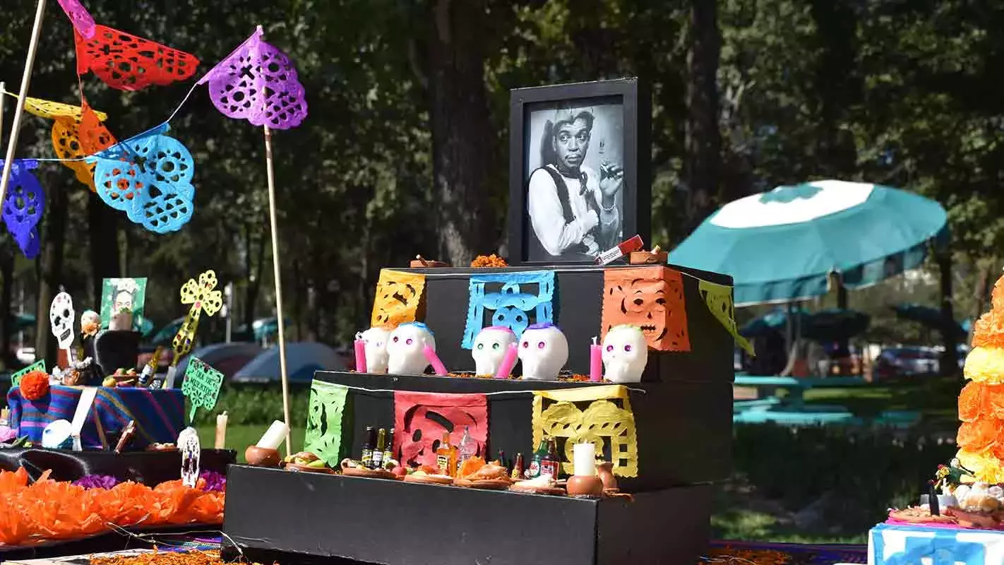 Fiesta de Humanidades en PrepaTec Guadalajara celebra el Día de Muertos.