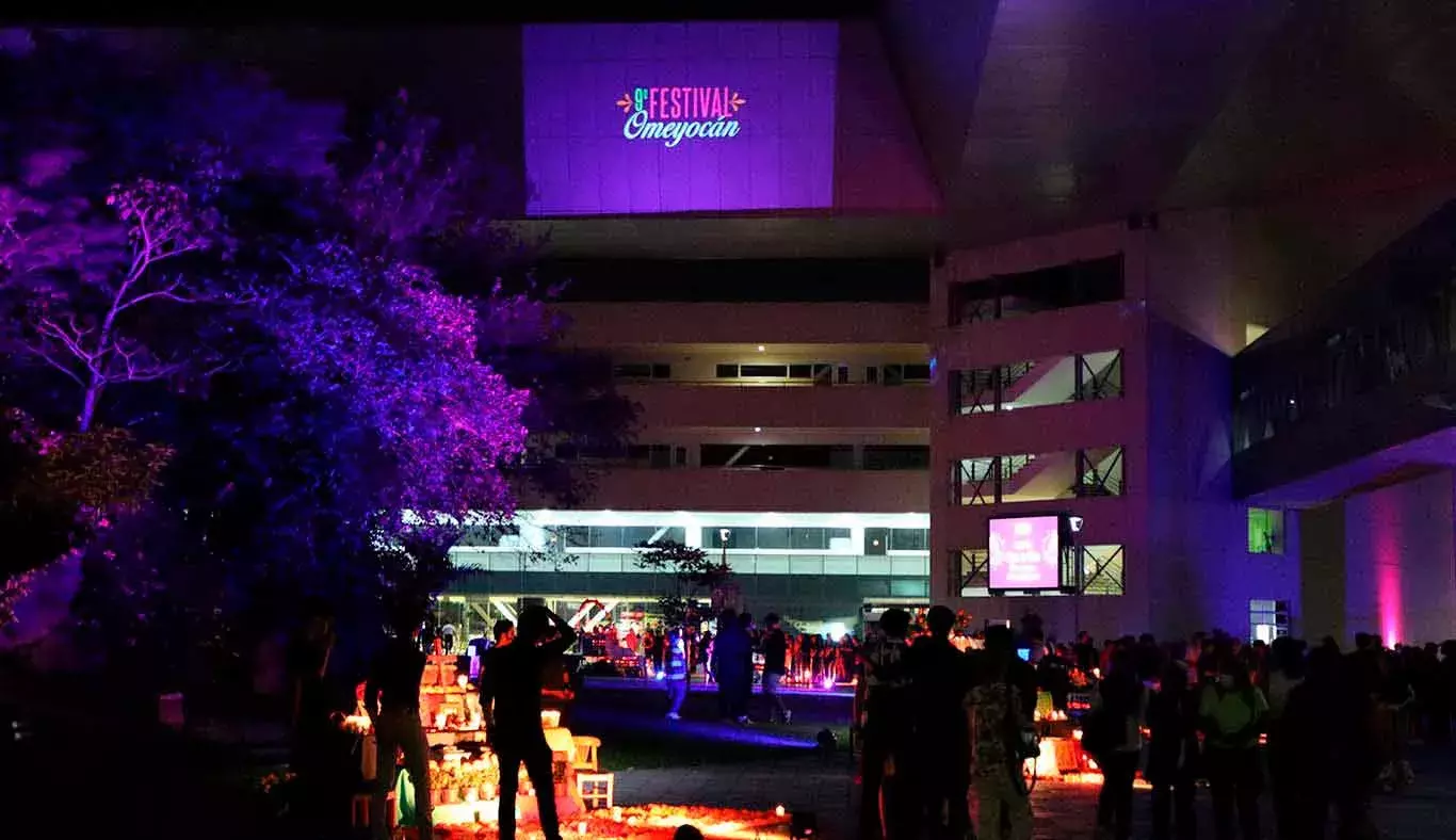 La PrepaTec celebró el tradicional Día de Muertos en el noveno festival Omeyocán 2022 en el Tec campus Cuernavaca