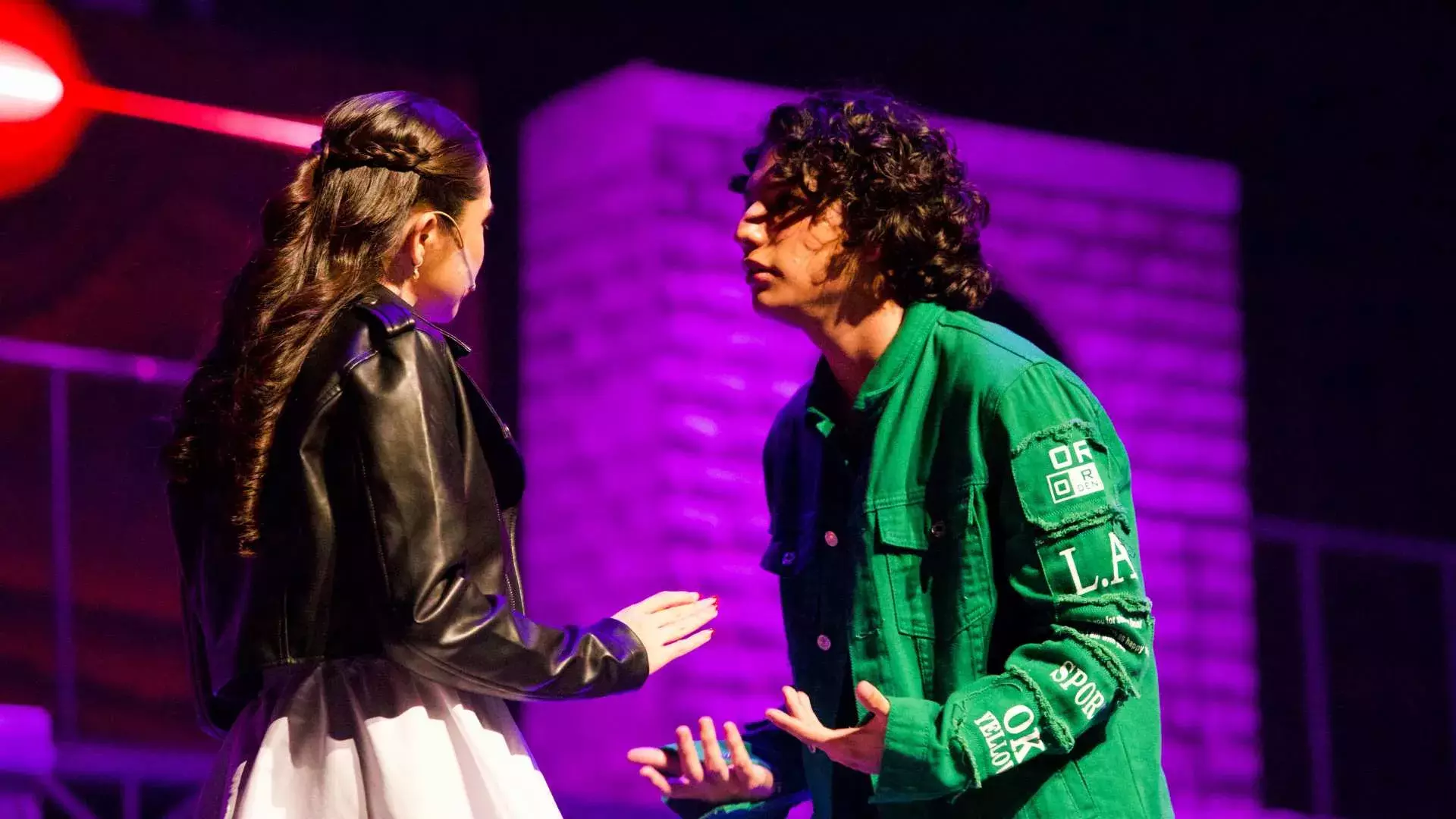 Alumnos interpretan a Mario y María en obra musical escolar