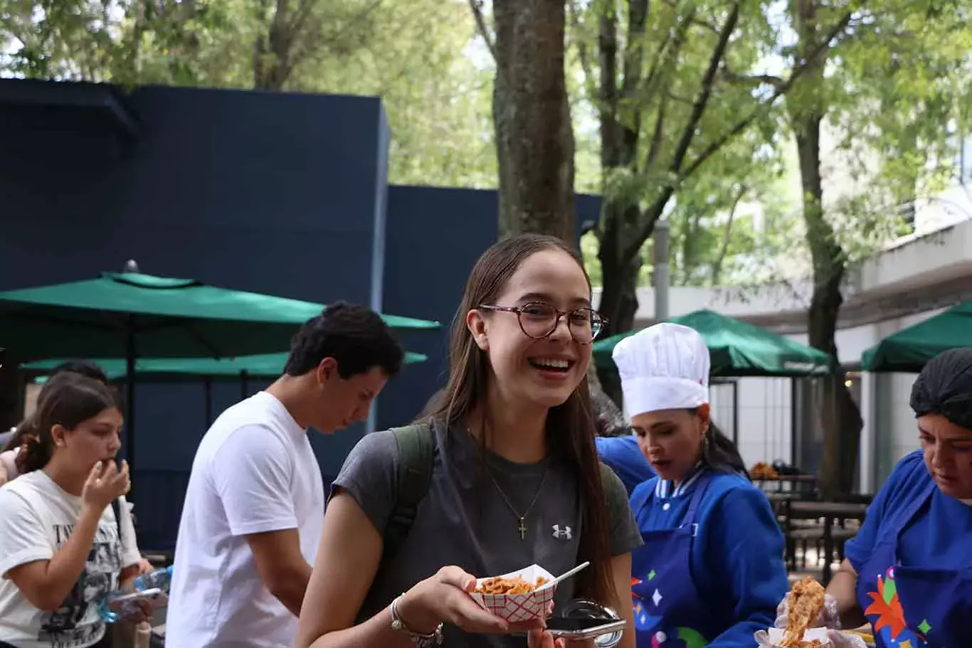 Celebración estudiantil del 80 aniversario del Tec.