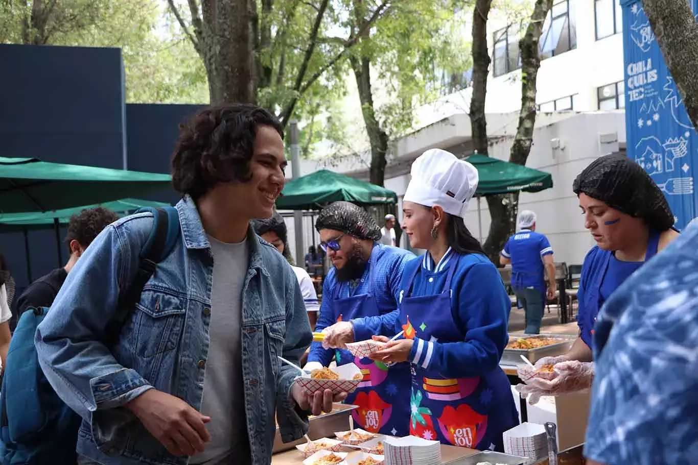 Celebración estudiantil del 80 aniversario del Tec.