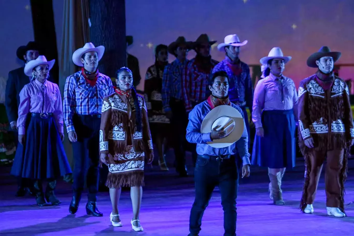 Espectáculo de baile folclórico Sueño Norteño fue presentado en el Tec Guadalajara.