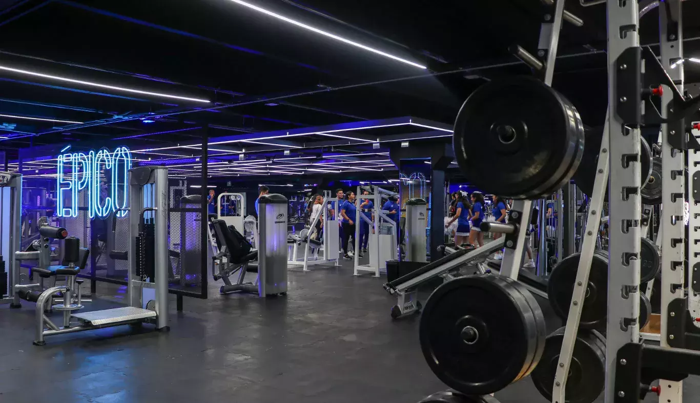 Instalaciones gym de profesional campus Querétaro