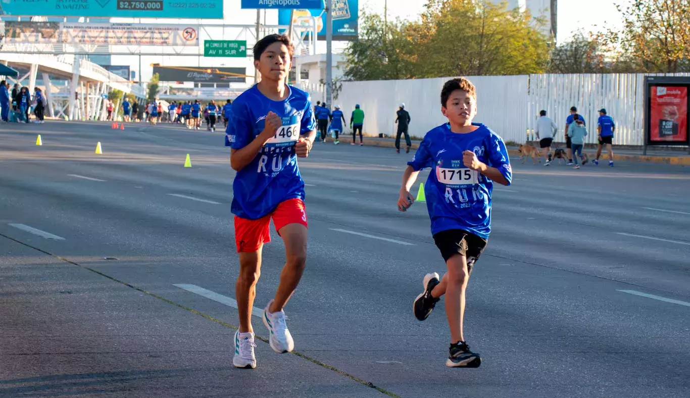 Destacó la participación de jóvenes y niños