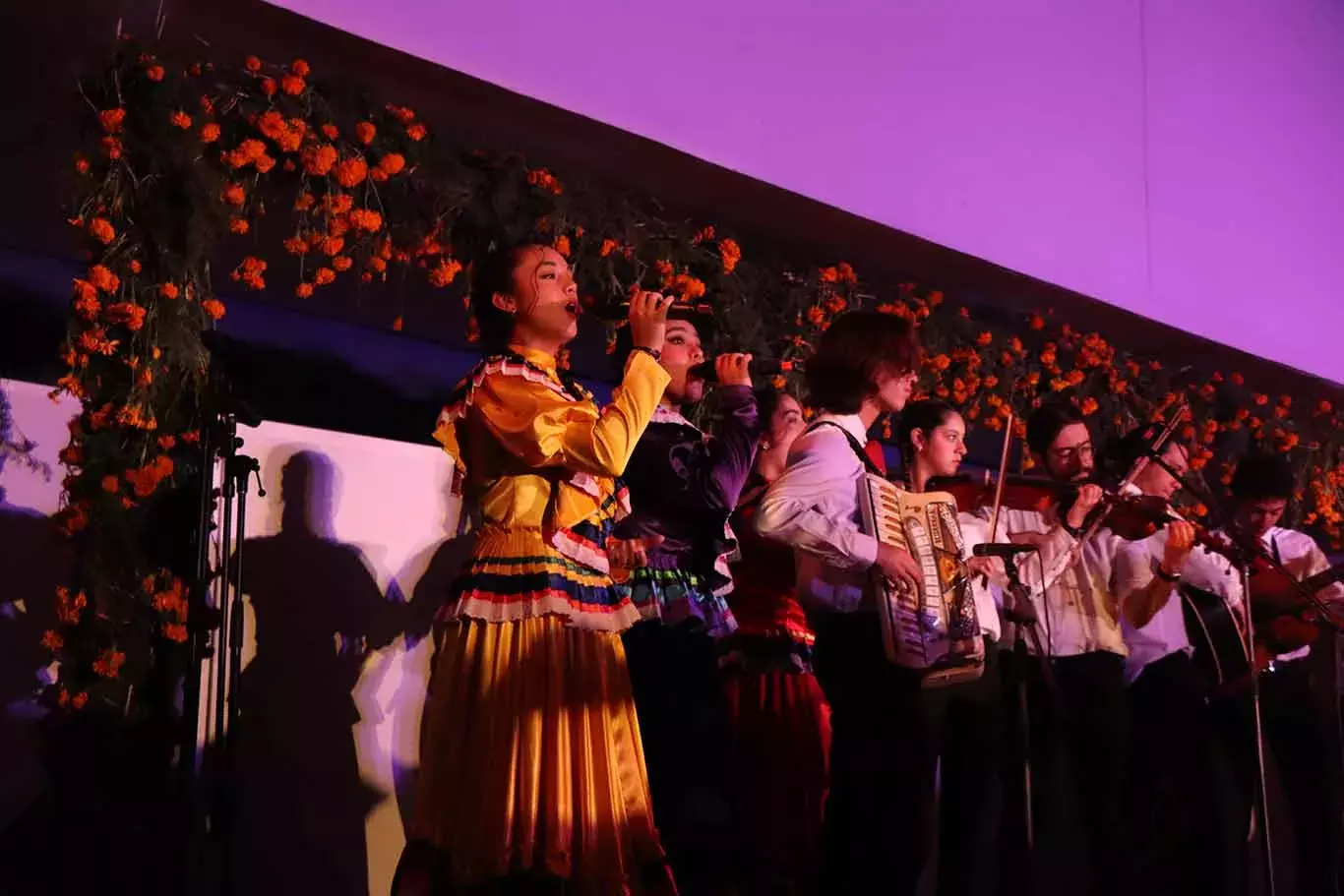 Fiesta de humanidades en PrepaTec Santa Anita para celebrar Día de Muertos. 