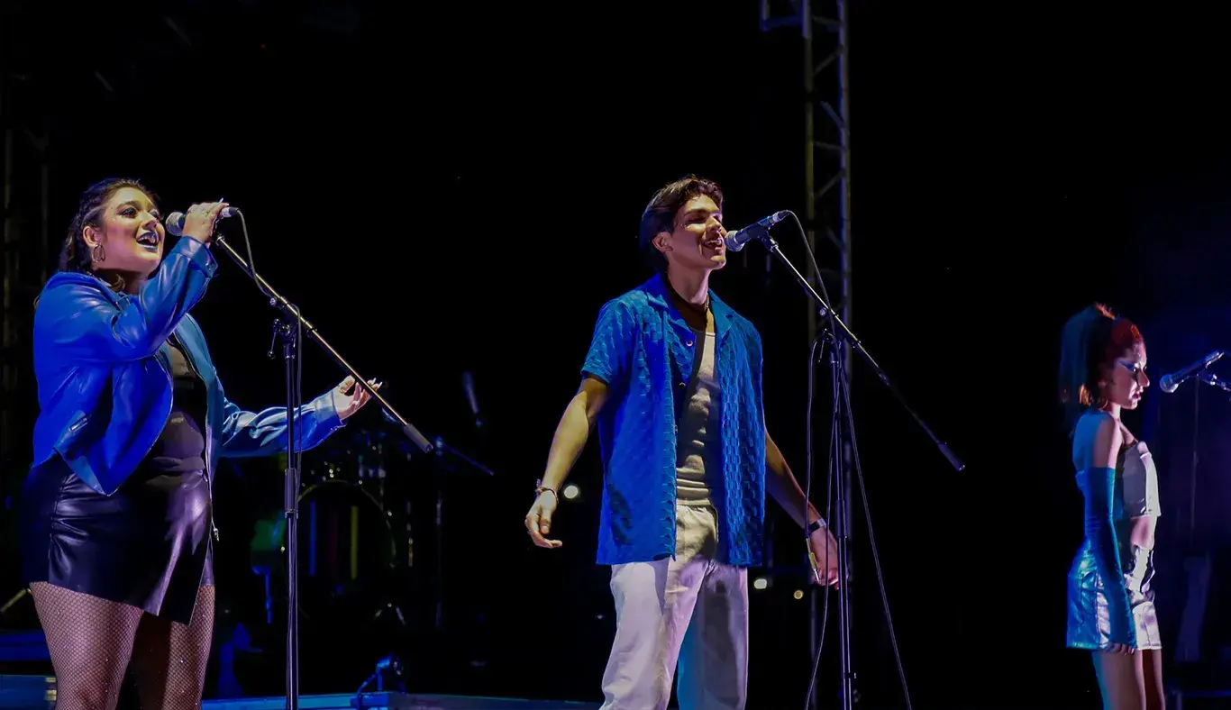 Presetación musical de estudiantes del Tec campus Sonora Norte