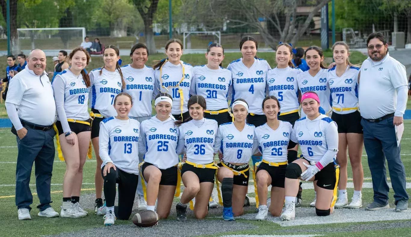 Equipo femenil de tochito juvenil y mayor