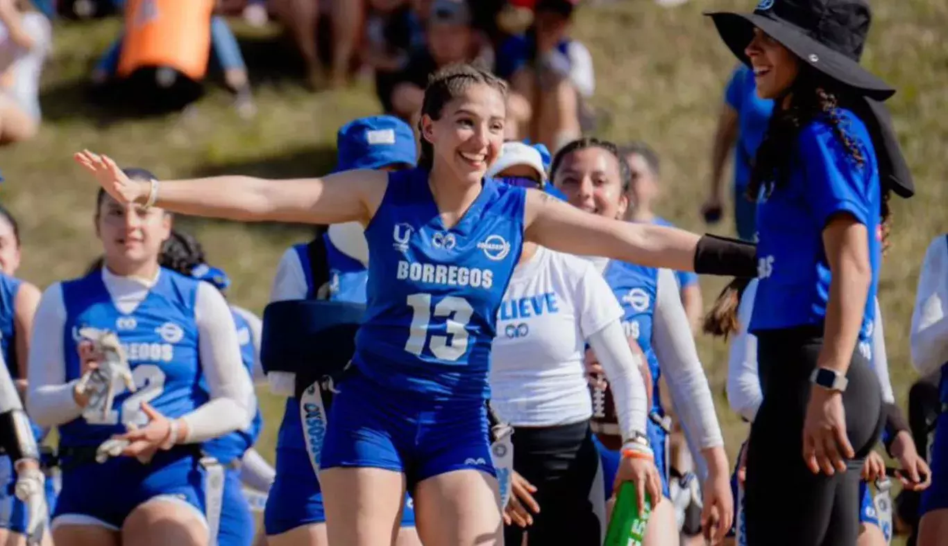 Borregas Tec santa Fe campeonas nacionales de Flag Football CONADEIP 2024