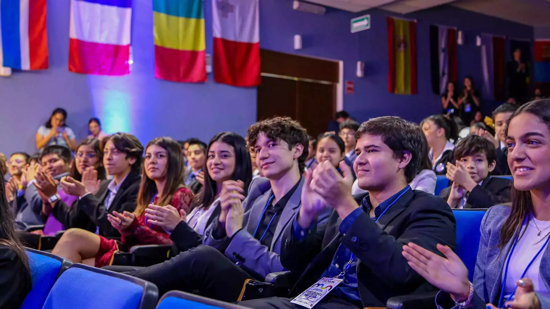 estudiantes en TECMUN en Tec Campus Tampico