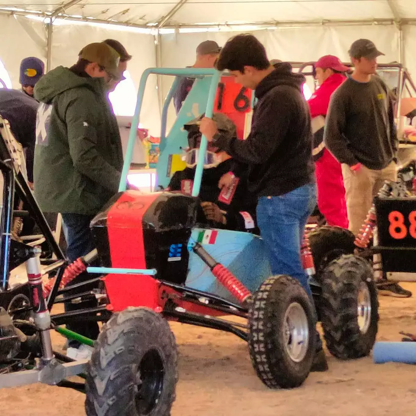 Reto de vehículos Baja SAE, en el que destacó el Tec Guadalajara.