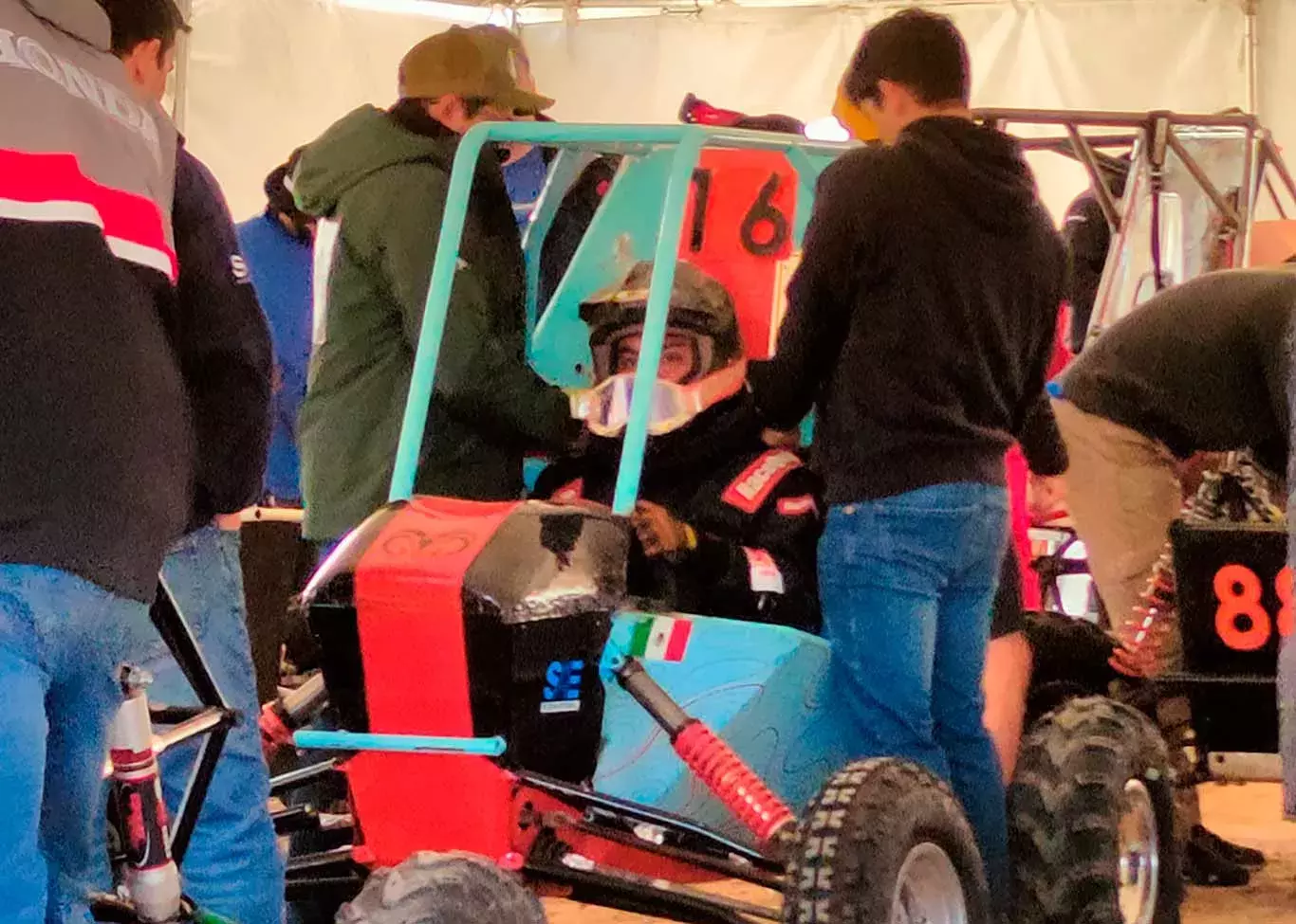 Reto de vehículos Baja SAE, en el que destacó el Tec Guadalajara.