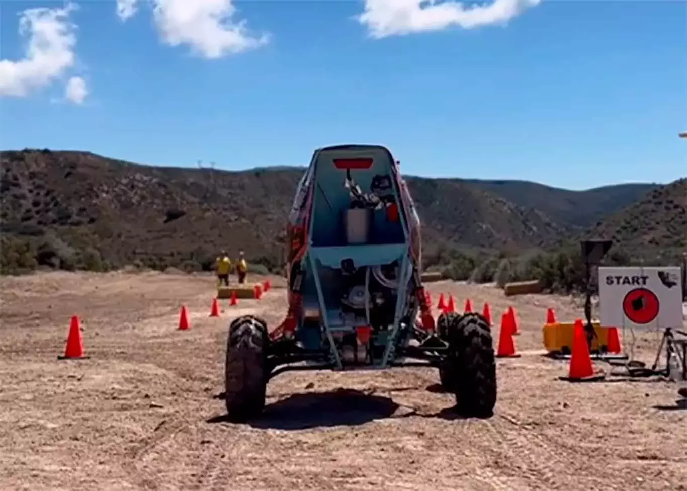 Reto de vehículos Baja SAE, en el que destacó el Tec Guadalajara.