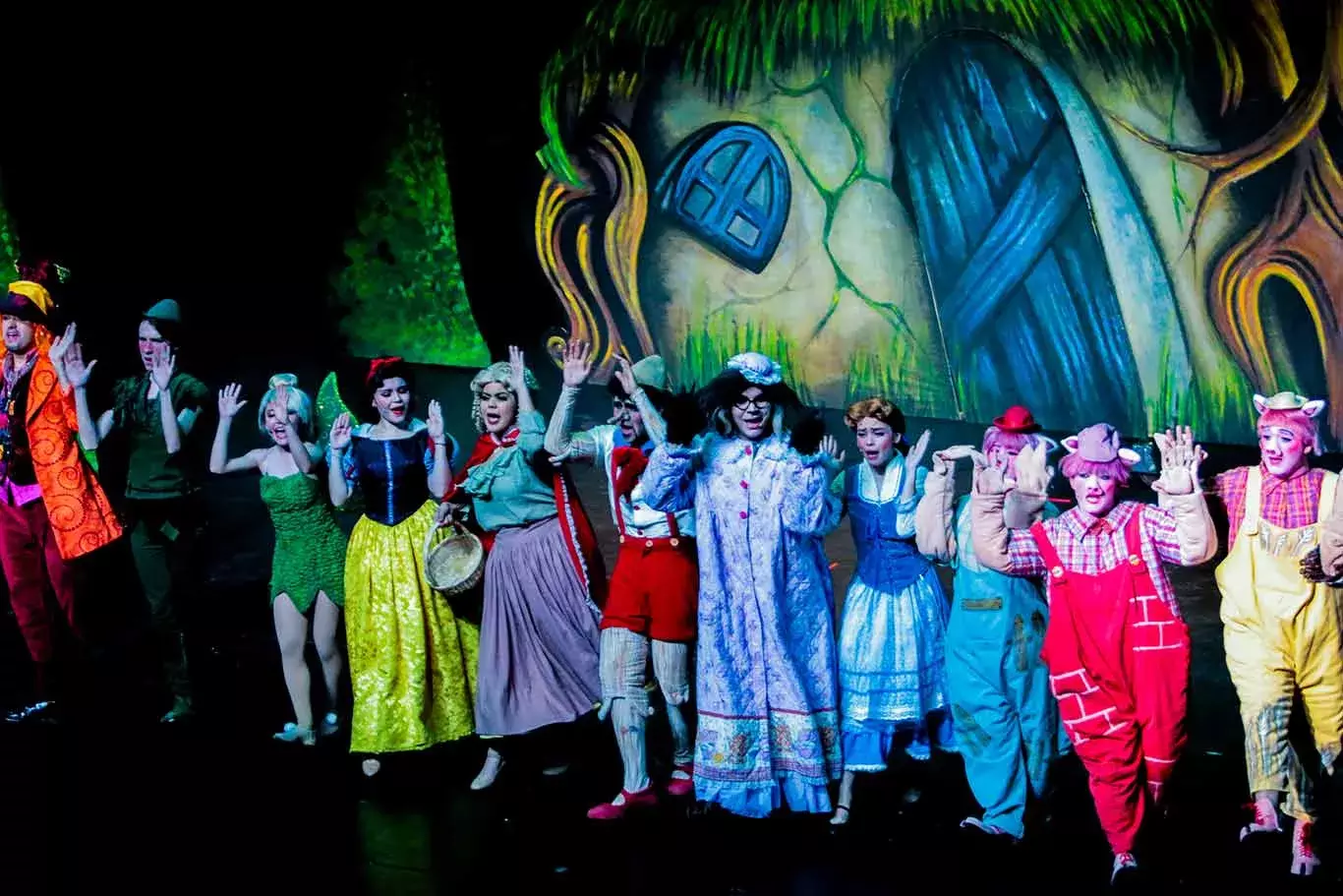 Shrek, el musical, en el Tec Guadalajara. 