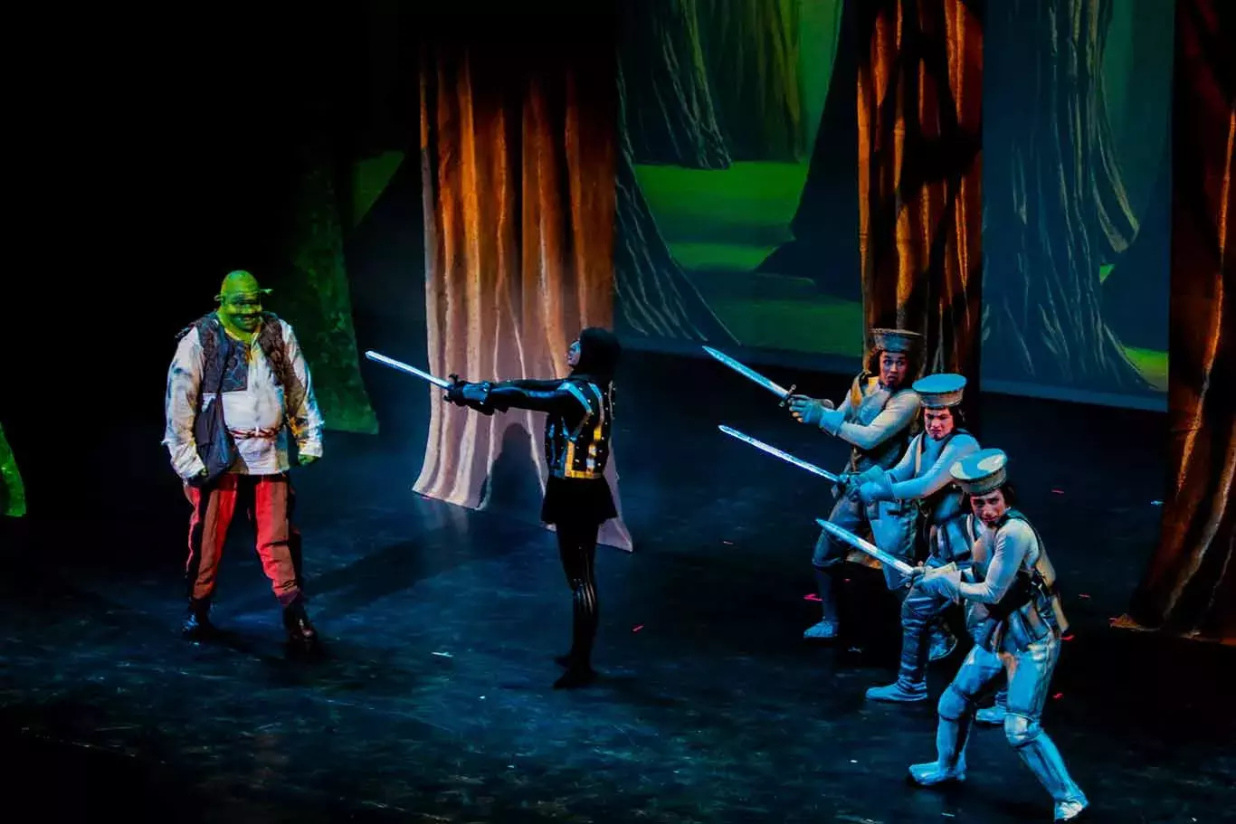 Shrek, el musical, en el Tec Guadalajara. 