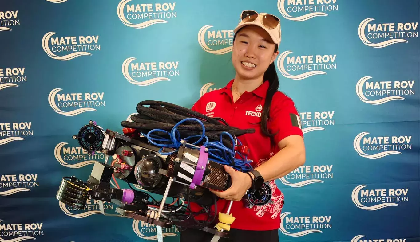 TecXotic, equipo conformado por estudiantes de profesional del Tecnológico de Monterrey campus Cuernavaca participó por novena ocasión en el MATE ROV Competition 2024 World Championship.