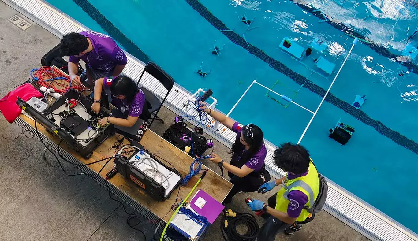 TecXotic, equipo conformado por estudiantes de profesional del Tecnológico de Monterrey campus Cuernavaca participó por novena ocasión en el MATE ROV Competition 2024 World Championship.