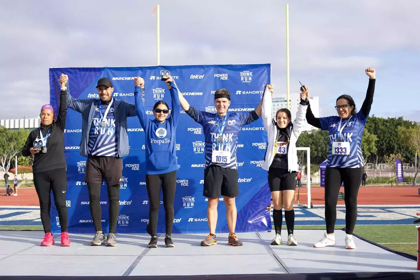 Think, Feel & Run carrera en el Tec campus Querétaro