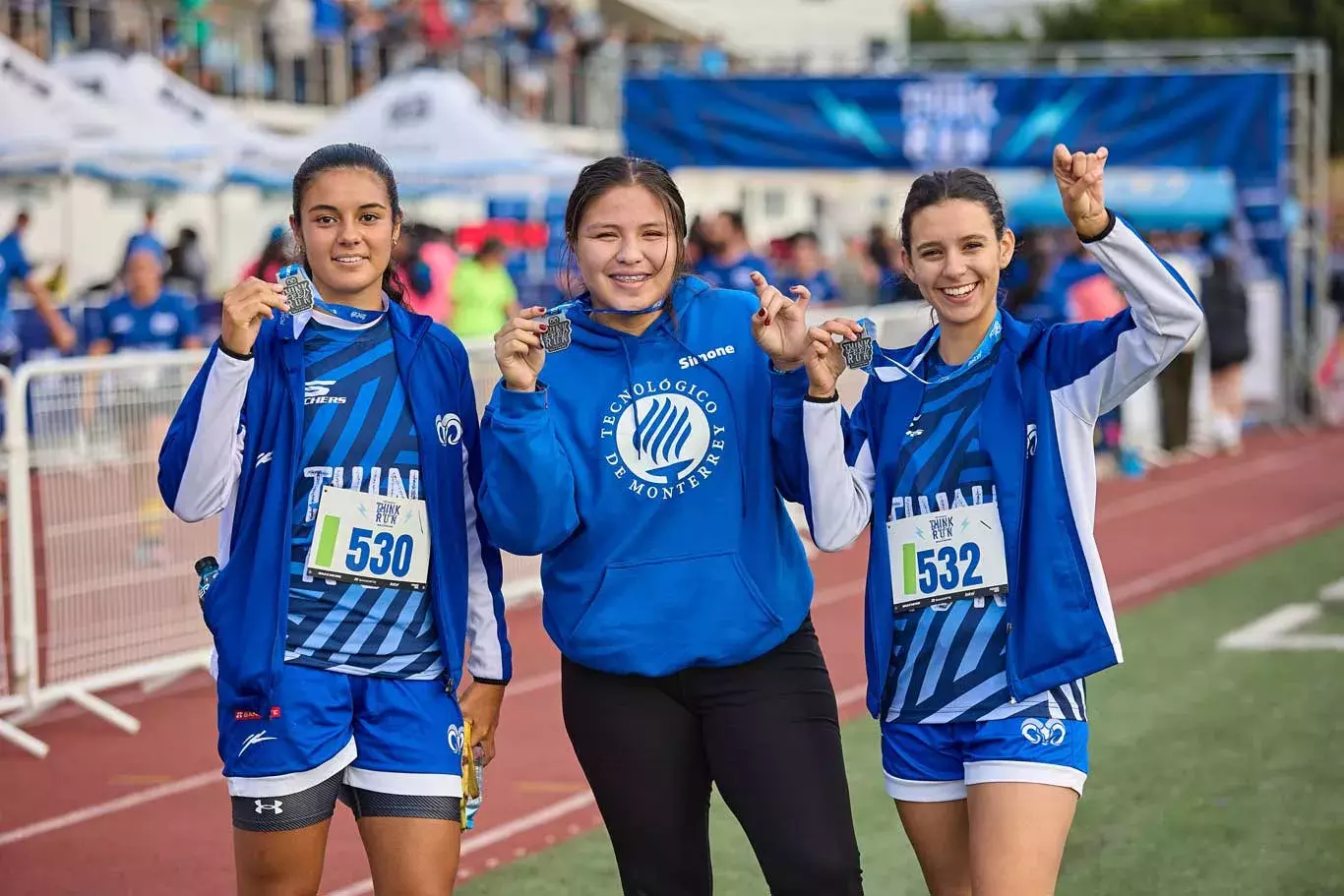 Think, Feel & Run carrera en el Tec campus Querétaro