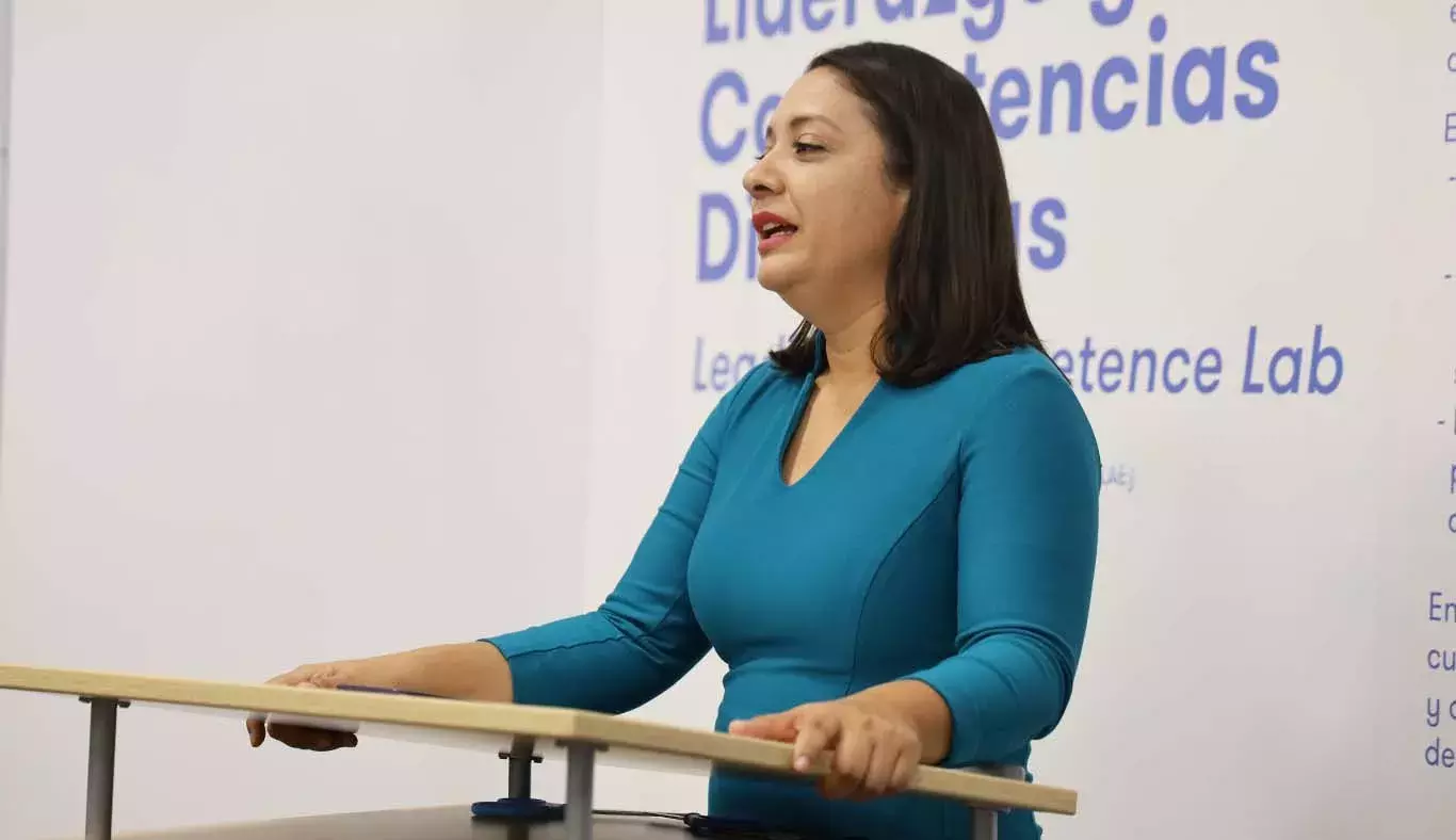 Discurso de inauguración del laboratorio.