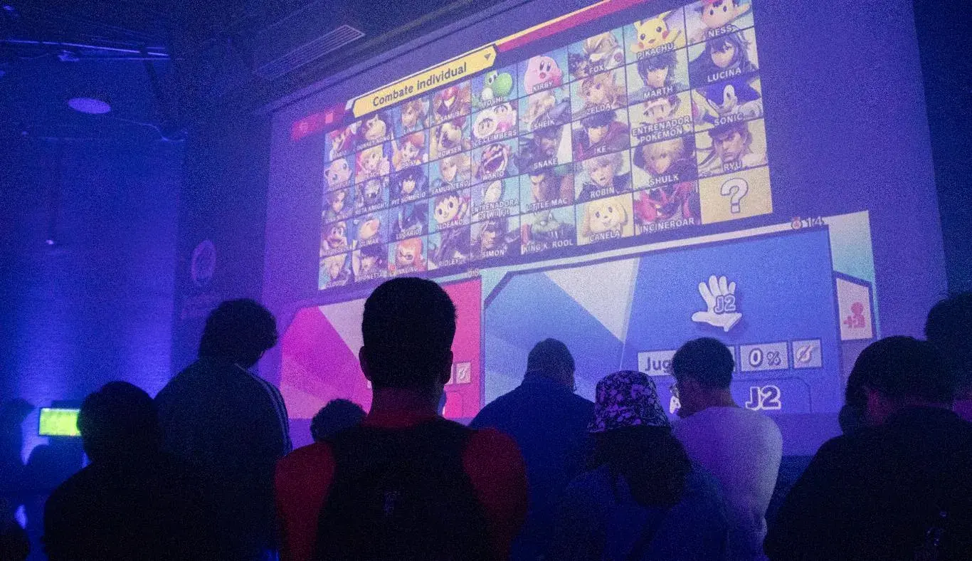 Torneo del videjouego 'Super Smash'