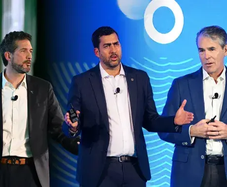 rectores de las 3 instituciones del Grupo Educativo Tecnológico de Monterrey