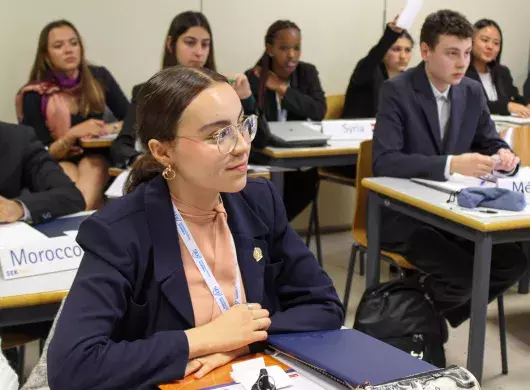 Delegación de Saltillo en simulación de la ONU en Madrid