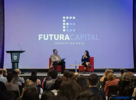 Kirén Miret en la apertura de Futura Capital