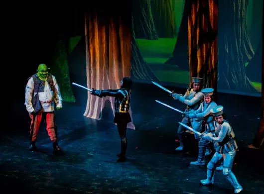 Shrek, el musical, presentado en el Tec Guadalajara.