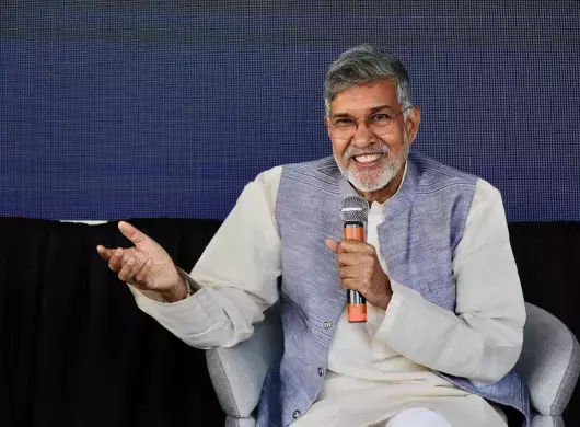 Kailash Satyarthi en conferencia con los estudiantes del Tec campus Qro