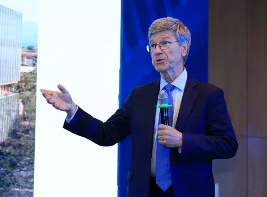 Jeffrey Sachs en Tec Ciudad de México