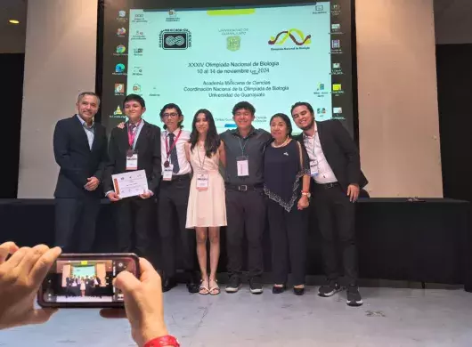 Ganadores de la Olimpiada Nacional de Biología