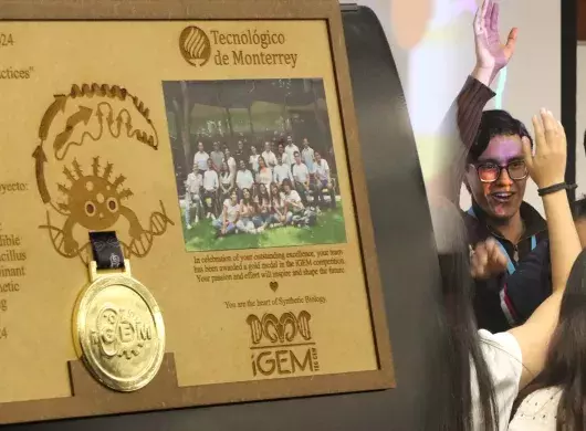 Estudiantes del Tec campus Estado de México ganan medalla de oro en la competencia internacional de biología sintética iGEM 2024.