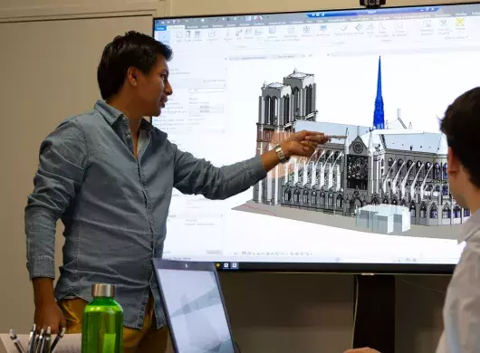 Alejandro Arredondo, EXATEC y único latinoamericano que ayudó a la reconstrucción de Notre Dame