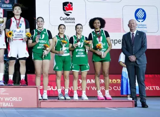 Copa Mundial Universitaria FISU 2024 podio 