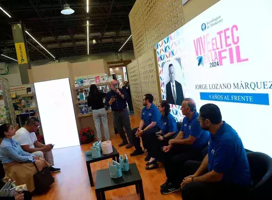 FIL Guadalajara, espacio del Tec en la feria de libro.