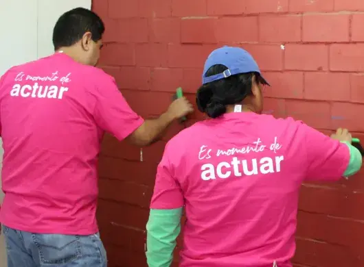 El Voluntariado Tec Campus Cuernavaca reunió a estudiantes, colaboradores y egresados para mejorar las instalaciones de un jardín de niños en la comunidad.