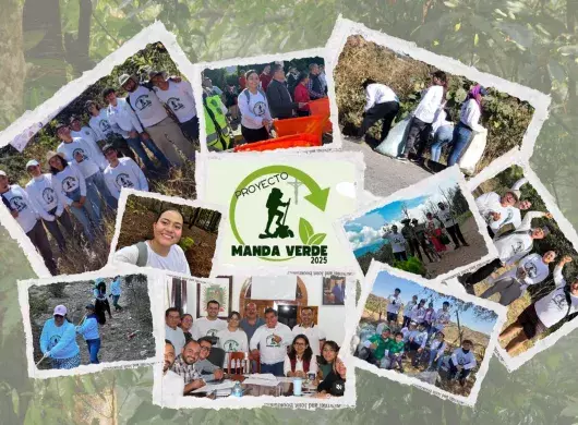 Manda Verde, proyecto social de recolección de basura para contribuir al medio ambiente