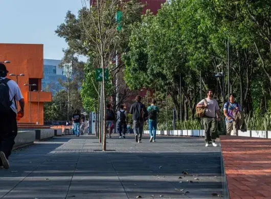 Al aire libre: alumnos Tec estrenan espacio de convivencia en Tec CSF
