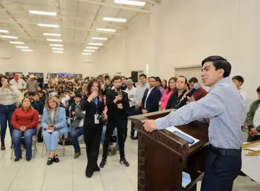 Jesús María Valdez, alumno PrepaTec Navojoa participó en Foro de las Juventudes