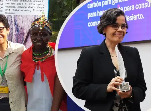 Zinnia González, investigadora Proyecto Mezquite.