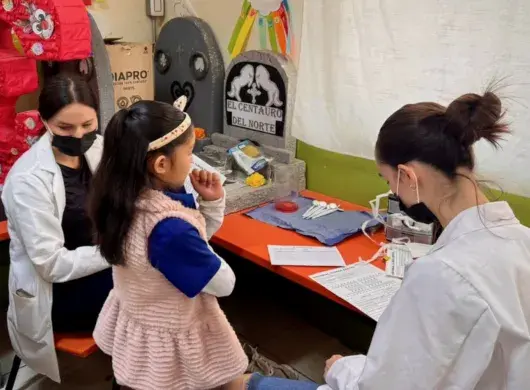 Estudiantes de Nutrición del Tec realizan intervención en salud en escuela primaria pública de Chihuahua