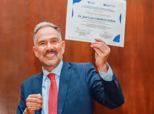 José Luis Caballero, presidente de la CIDH y EXATEC, dio una conferencia en el Tec campus Chihuahua sobre los derechos humanos en América.