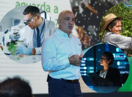 Andrey Zarur, profesor del MIT, durante su conferencia en el Tec.