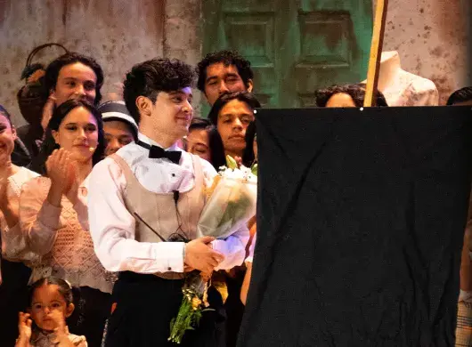 Clemente Vega, director de la Compañía de Teatro del Tec campus Ciudad de México.