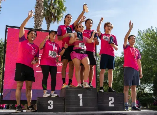 Ganadores categoría interna de la Carrera Tec.