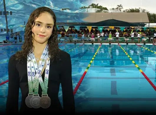 Alumna PrepaTec destaca en podio nacional de natación