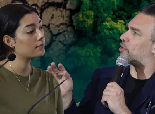 Estudiantes del Tec presentan emprendimientos sostenibles durante Tec Tank en el quinto Foro de Sostenibilidad del Tec campus Estado de México.