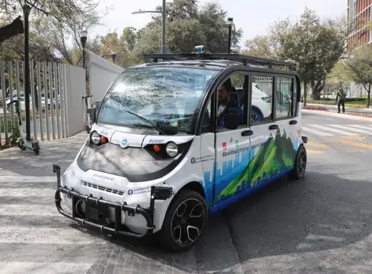 Learn about this autonomous minibus made in Mexico