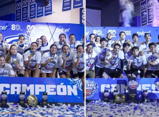Equipos campeones 8 Grandes 2026, Borregos CEM en la femenil y Borregos Toluca, en la varonil