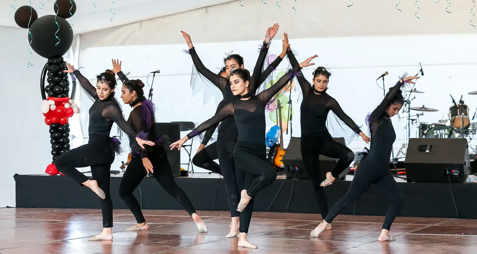 Representación ballet Malefica